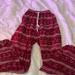 Flowy Printed Pants